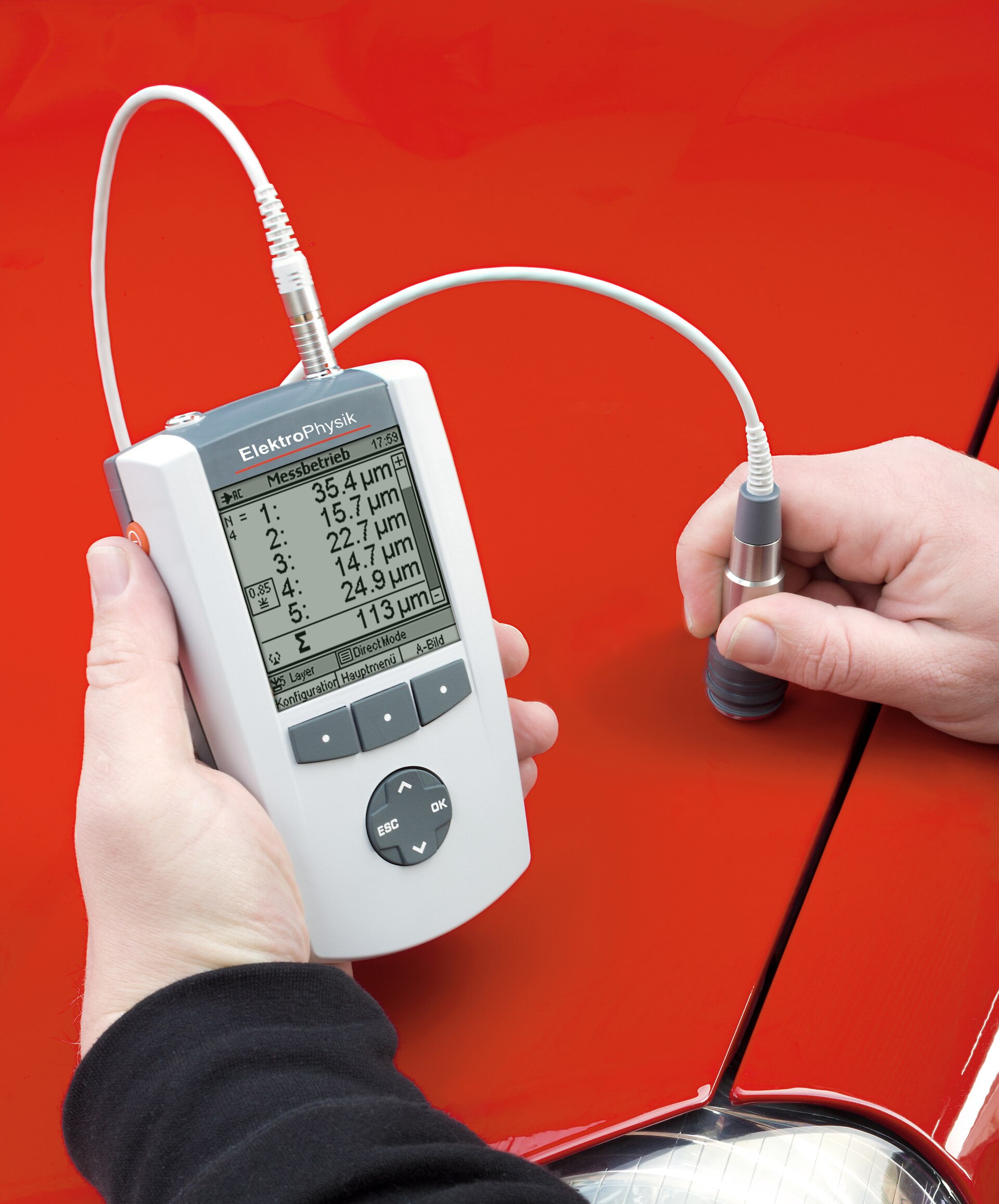 Paint / DFT Measurement — carried out by IDS