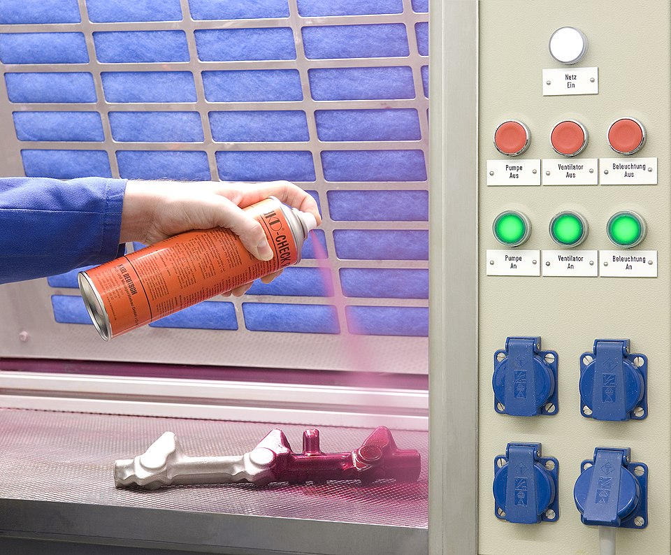 Dye Penetrant Testing (DPT) — non-destructive testing by IDS