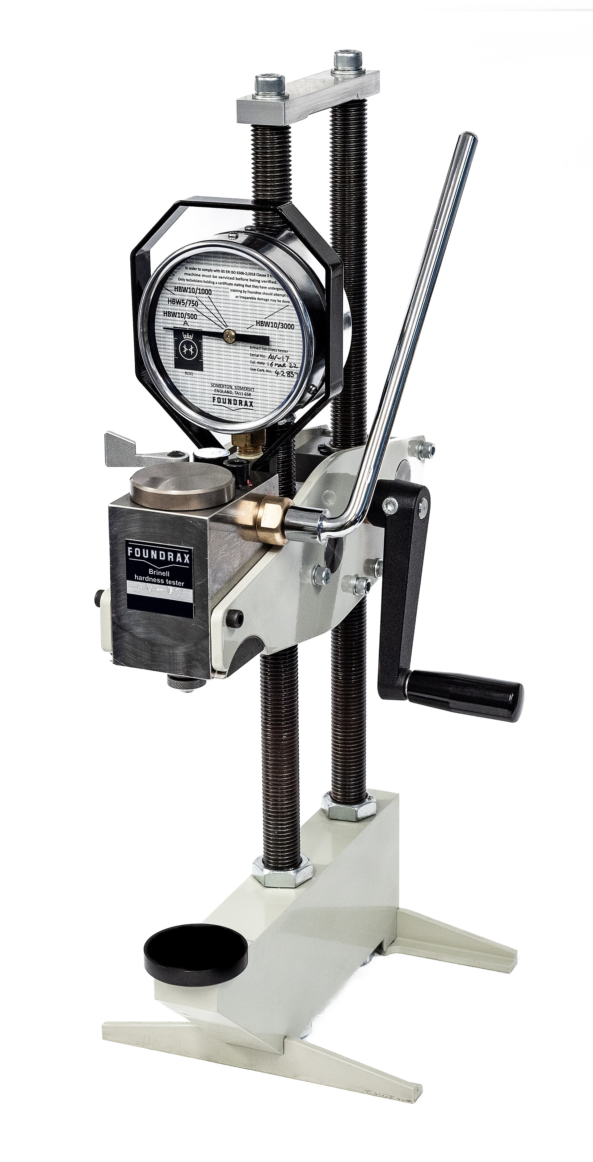 Hardness Testing — carried out by IDS